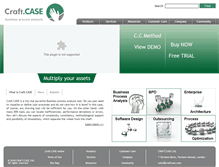 Tablet Screenshot of craftcase.com